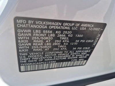 2023 Volkswagen Atlas Cross Sport 3.6L V6 SE w/Technology FWD