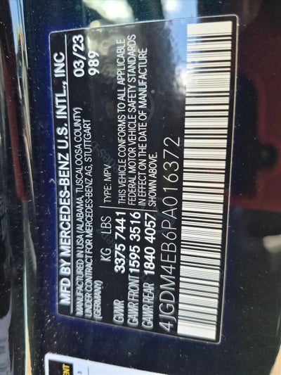 2023 Mercedes-Benz EQS EQS 580 4MATIC® SUV