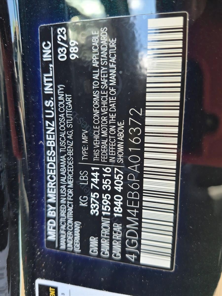 2023 Mercedes-Benz EQS EQS 580 4MATIC® SUV