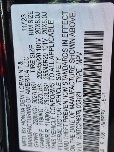 2024 Acura RDX SH-AWD w/A-Spec Package