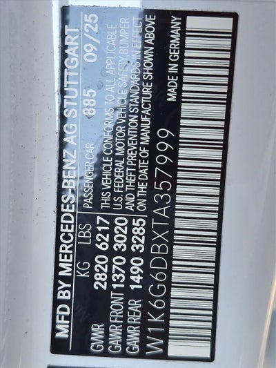 2026 Mercedes-Benz S-Class S 500 4MATIC® Sedan