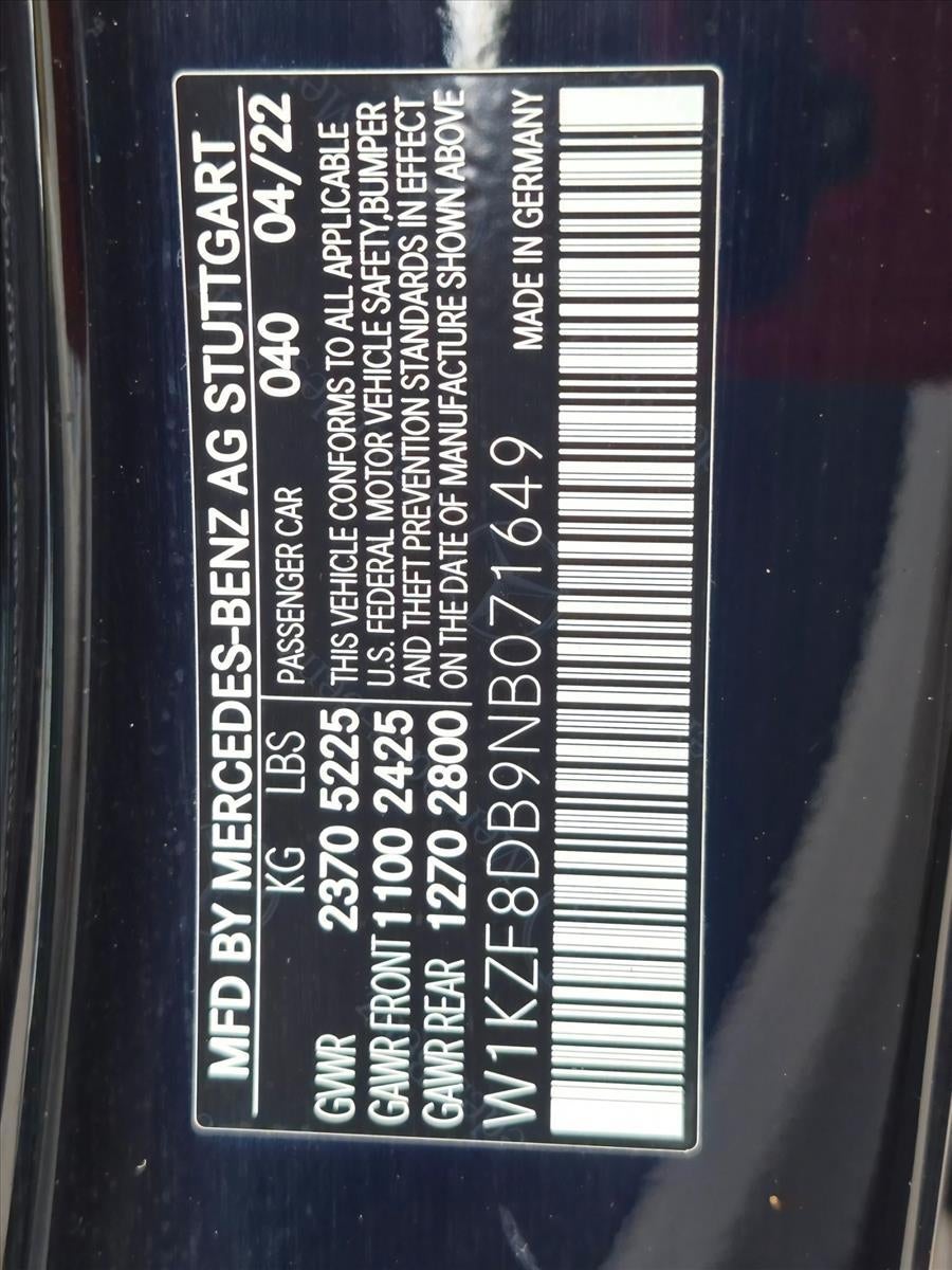 2022 Mercedes-Benz E-Class E 350 RWD Sedan