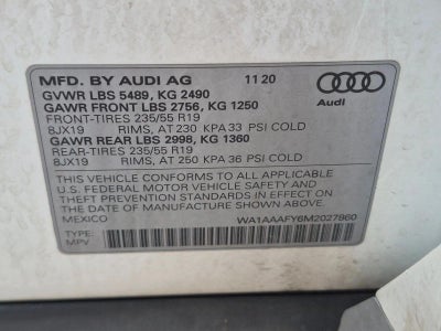 2021 Audi Q5 Premium 45 TFSI quattro