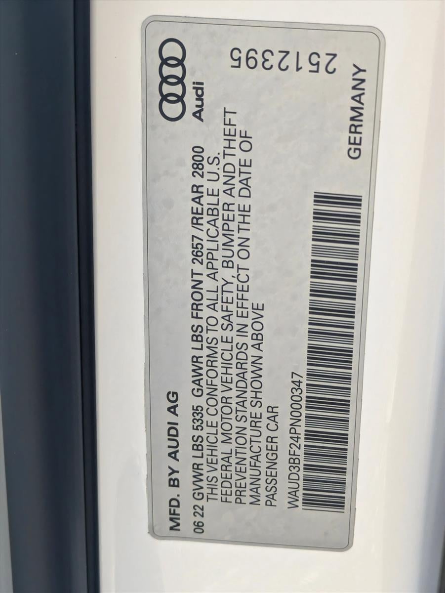 2023 Audi A6 Sedan Premium 45 TFSI quattro