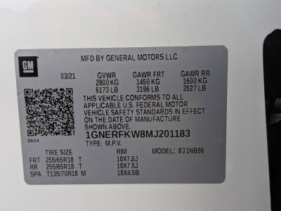 2021 Chevrolet Traverse FWD 1LS