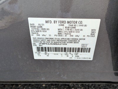 2021 Ford Edge SEL AWD