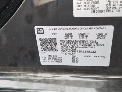 2024 Chevrolet Silverado 2500 HD Crew Cab Standard Box 4-Wheel Drive LTZ