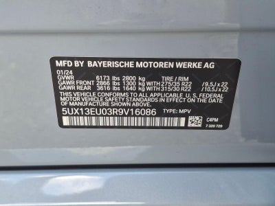 2024 BMW X5 sDrive40i Sports Activity Vehicle
