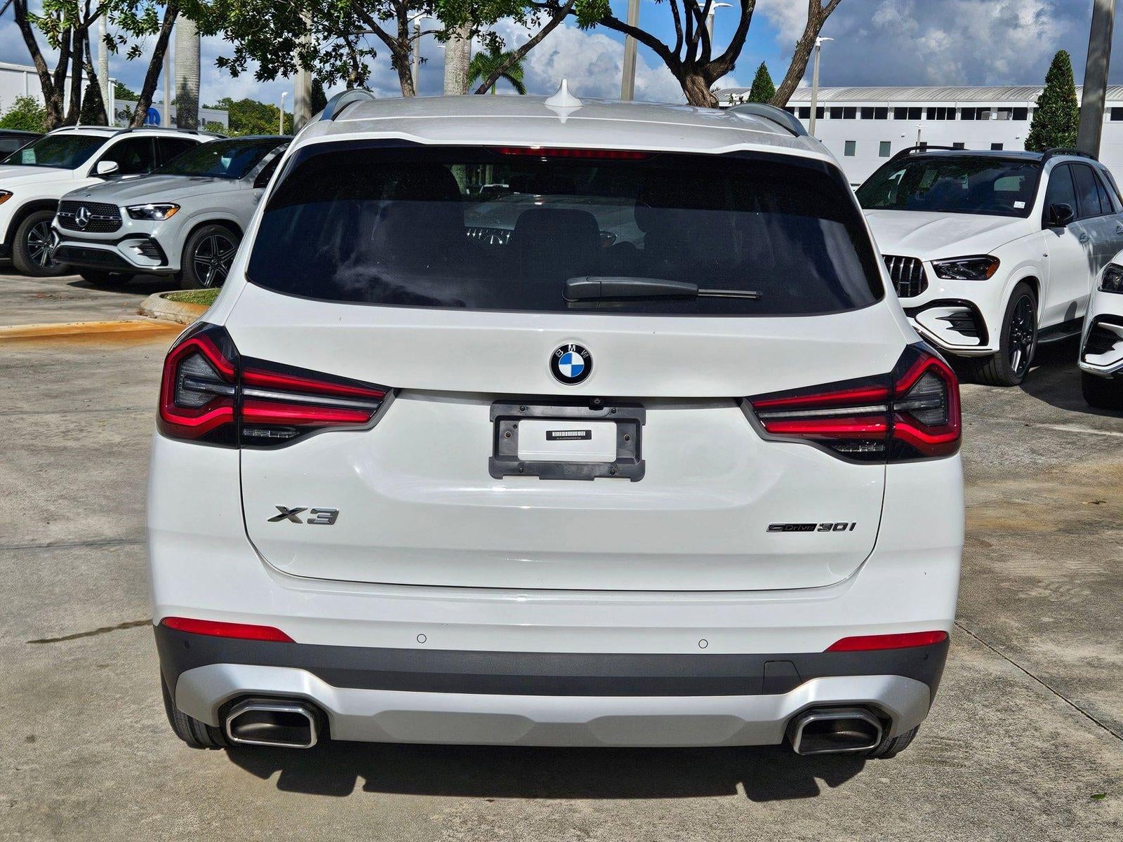 2022 BMW X3 sDrive30i Sports Activity Vehicle