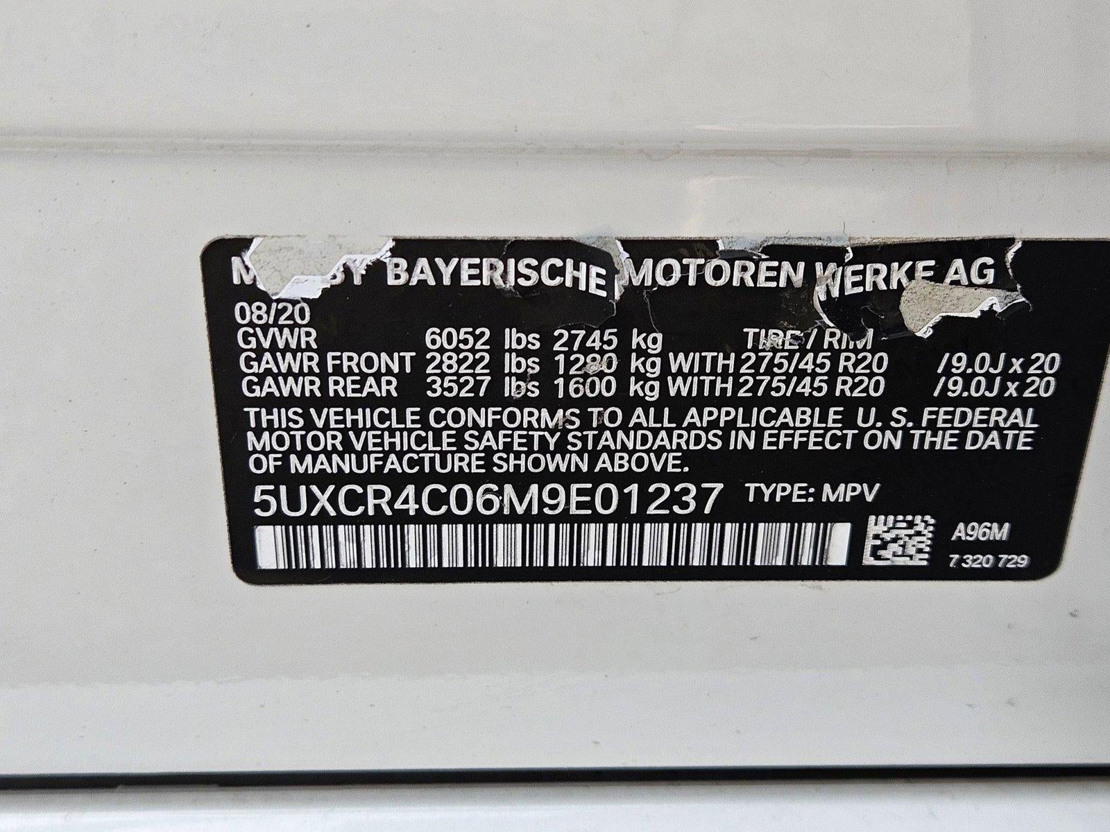 2021 BMW X5 sDrive40i Sports Activity Vehicle