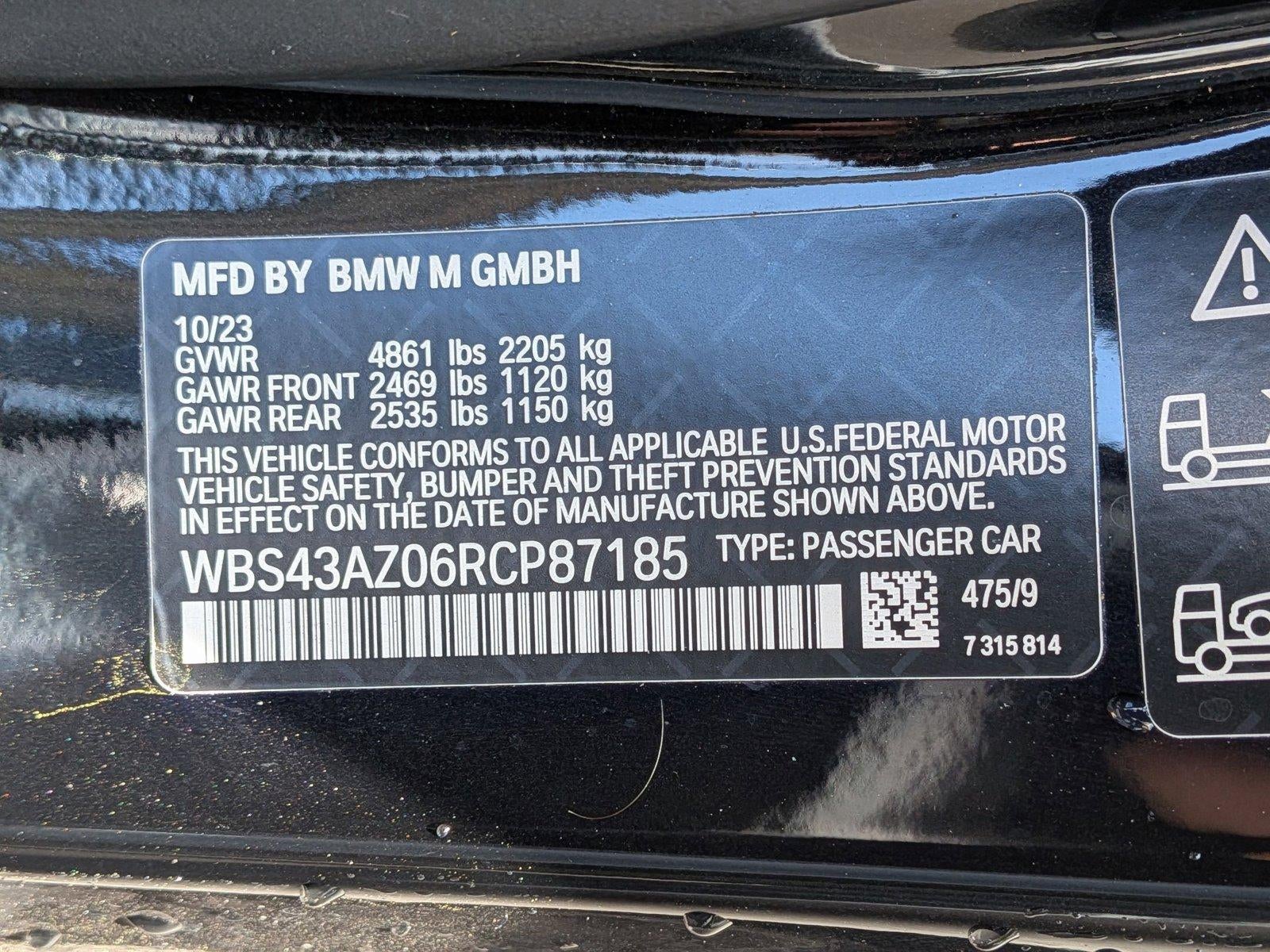 2024 BMW M4 M4 Competition xDrive Coupe