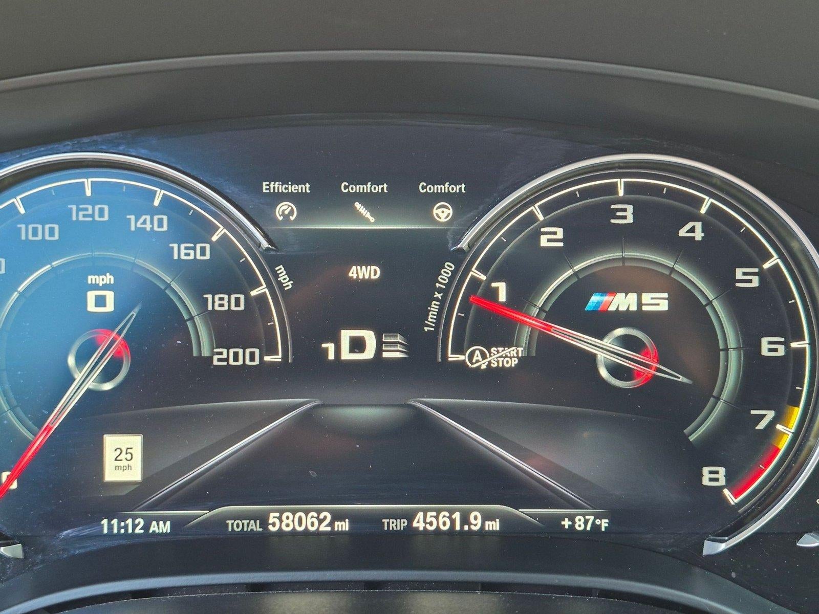 2019 BMW M5 M5 Sedan
