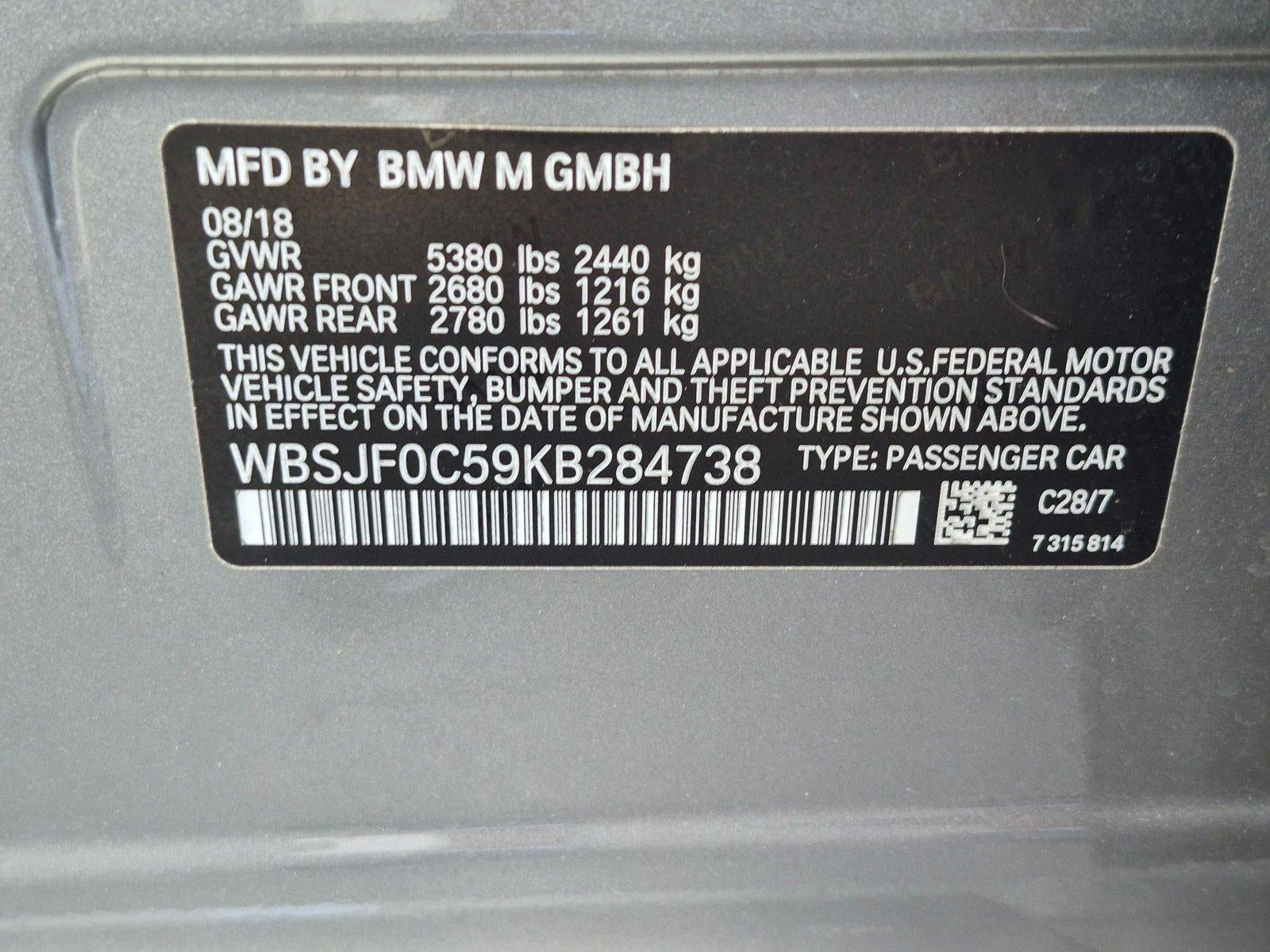 2019 BMW M5 M5 Sedan