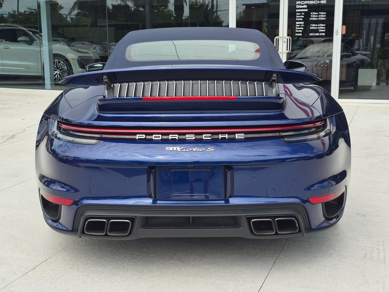 2021 Porsche 911 Turbo S Cabriolet