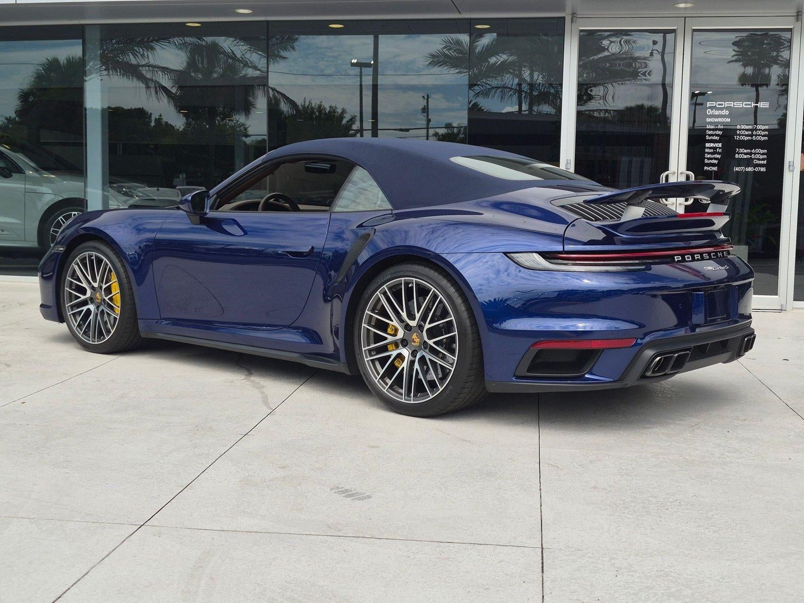 2021 Porsche 911 Turbo S Cabriolet