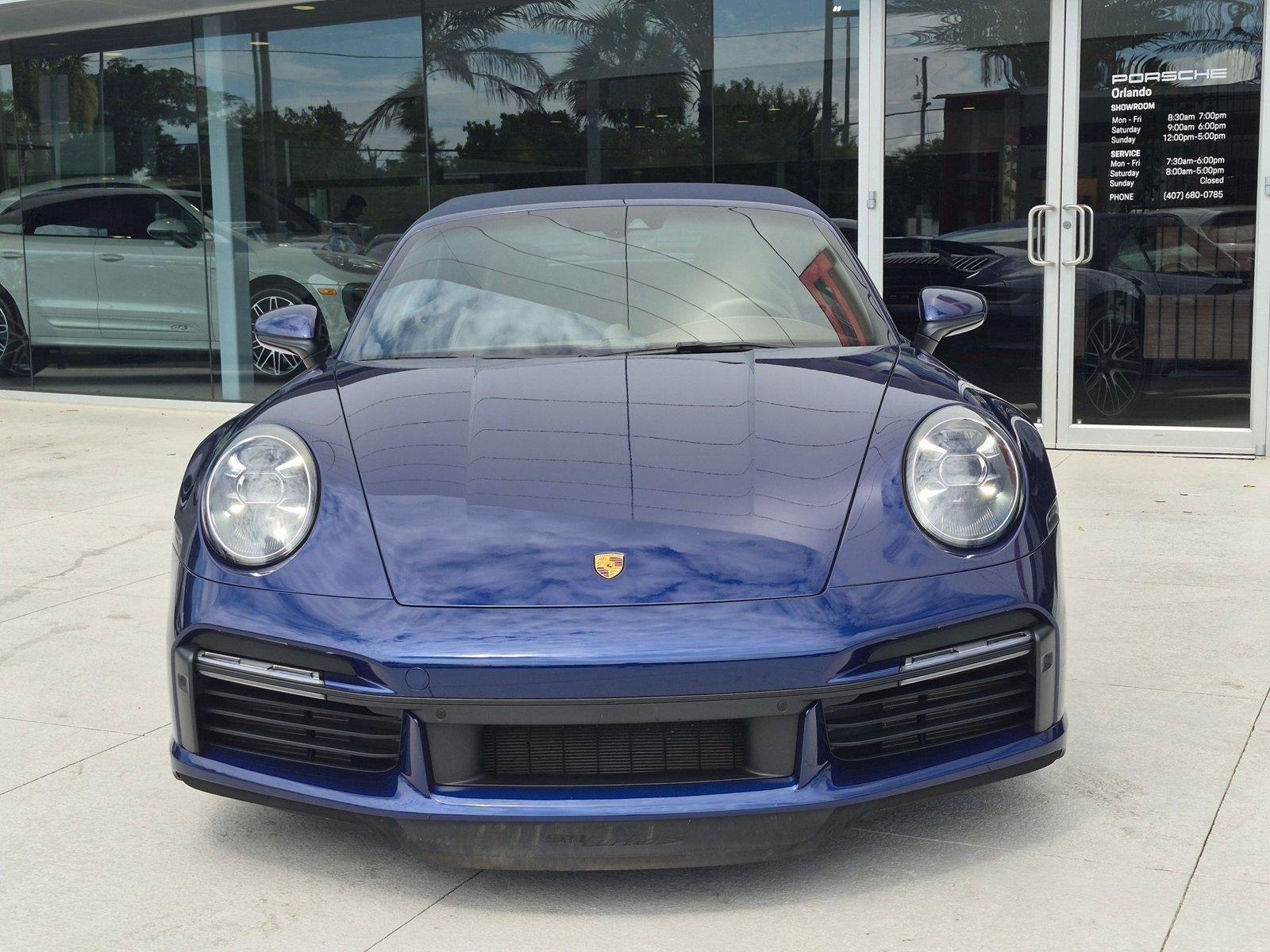 2021 Porsche 911 Turbo S Cabriolet