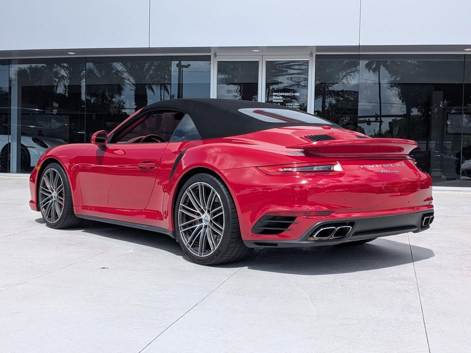 2018 Porsche 911 Turbo Cabriolet