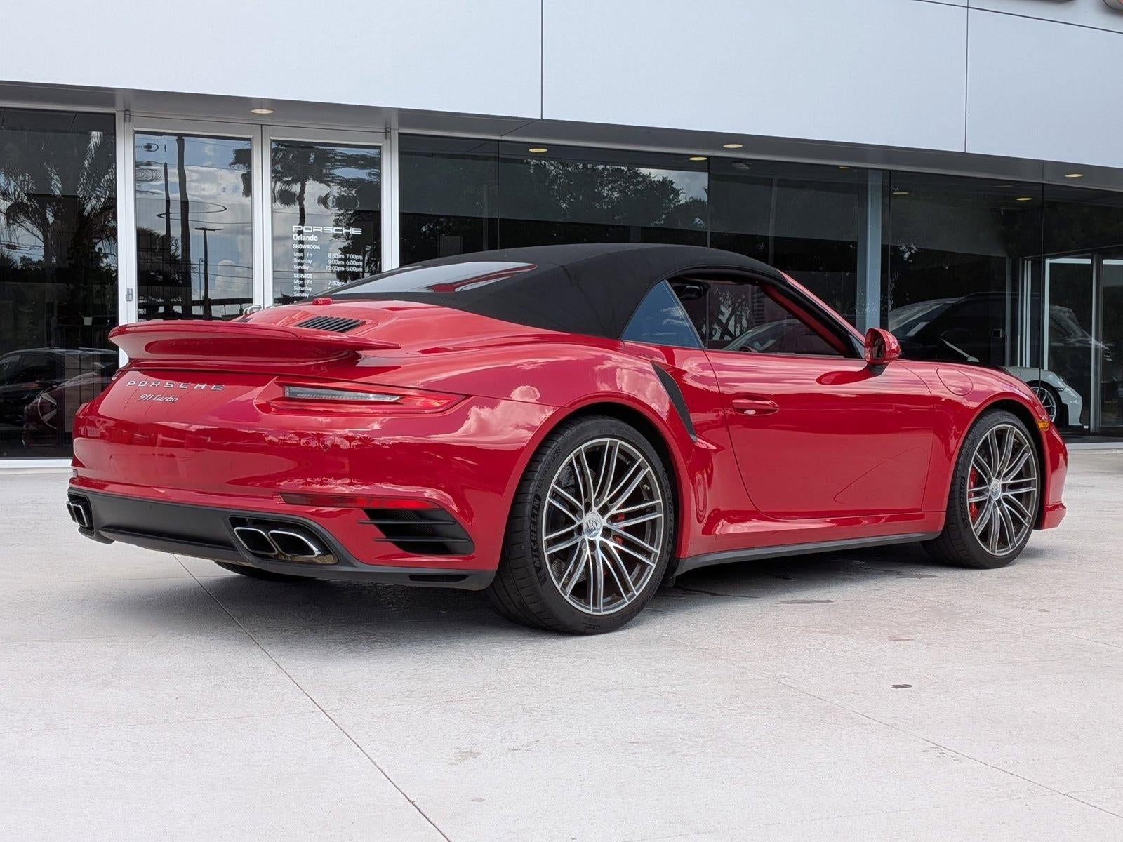 2018 Porsche 911 Turbo Cabriolet