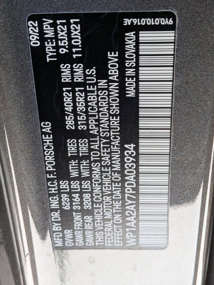 2023 Porsche Cayenne Platinum Edition AWD