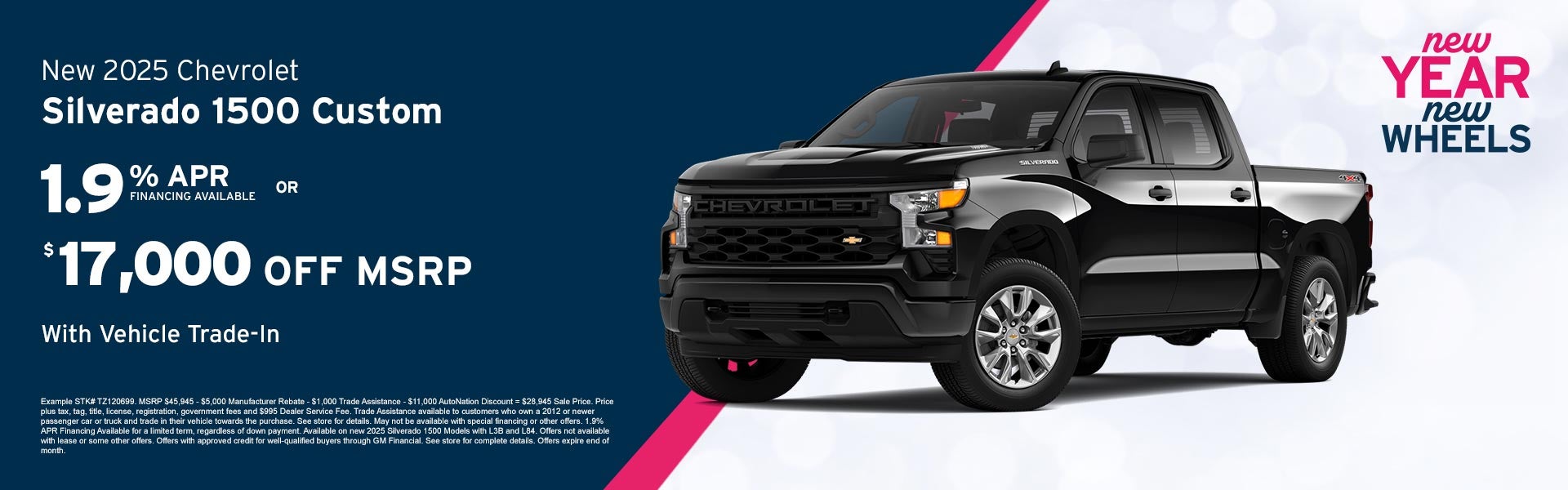 New 2025 Chevrolet Silverado 1500 Custom